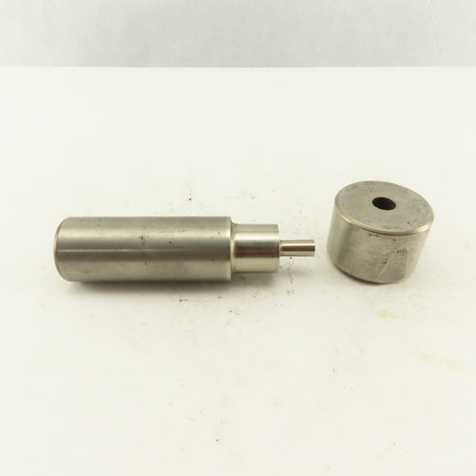 .281+ .030 Round Hole Punch & Die Set CNC Turret Lot of 2