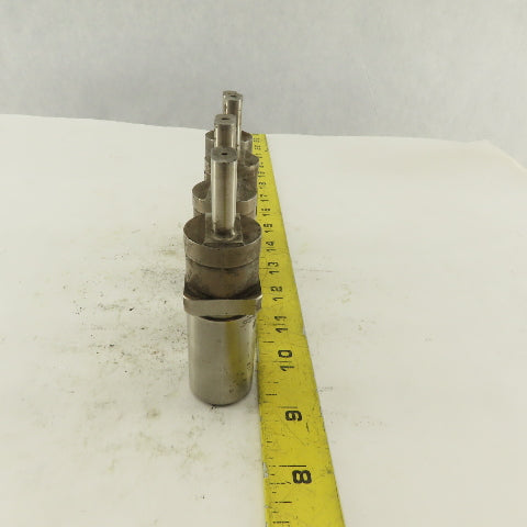 .313 x .625 Oval Hole Punch CNC Turret For 1.0625 Holder Lot Of 4
