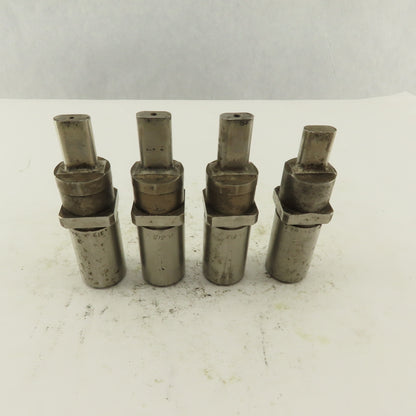.313 x .625 Oval Hole Punch CNC Turret For 1.0625 Holder Lot Of 4