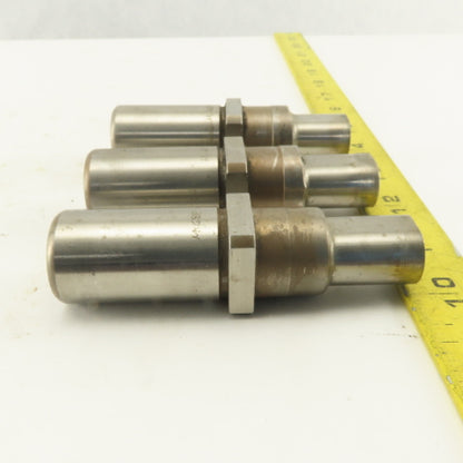 .688 x .875 Oval Hole Punch CNC Turret For 1.0625 Holder Lot Of 3