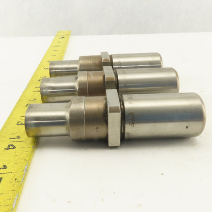 .688 x .875 Oval Hole Punch CNC Turret For 1.0625 Holder Lot Of 3