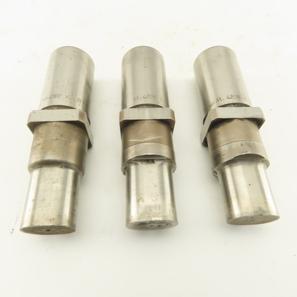 .688 x .875 Oval Hole Punch CNC Turret For 1.0625 Holder Lot Of 3