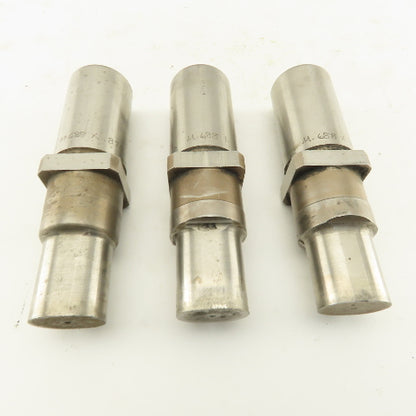 .688 x .875 Oval Hole Punch CNC Turret For 1.0625 Holder Lot Of 3