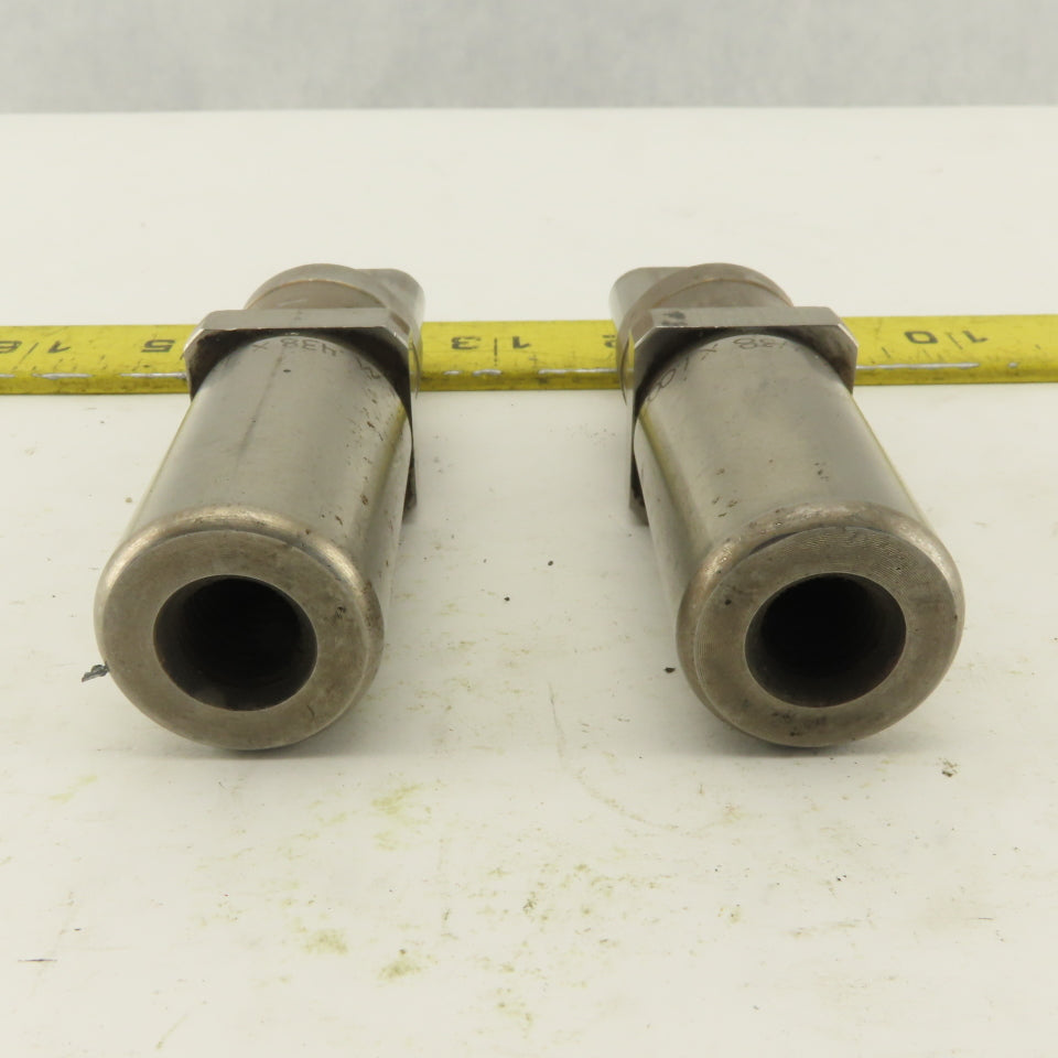 .438 x 1.000 Oval Hole Punch CNC Turret For 1.0625 Holder Lot Of 2