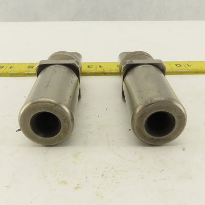 .438 x 1.000 Oval Hole Punch CNC Turret For 1.0625 Holder Lot Of 2