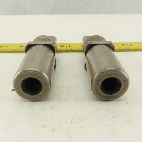 .438 x 1.000 Oval Hole Punch CNC Turret For 1.0625 Holder Lot Of 2