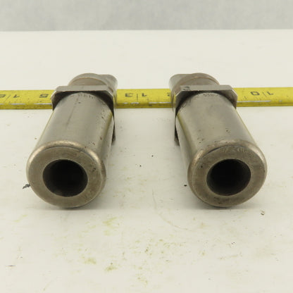 .438 x 1.000 Oval Hole Punch CNC Turret For 1.0625 Holder Lot Of 2