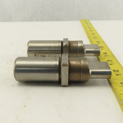.438 x 1.000 Oval Hole Punch CNC Turret For 1.0625 Holder Lot Of 2
