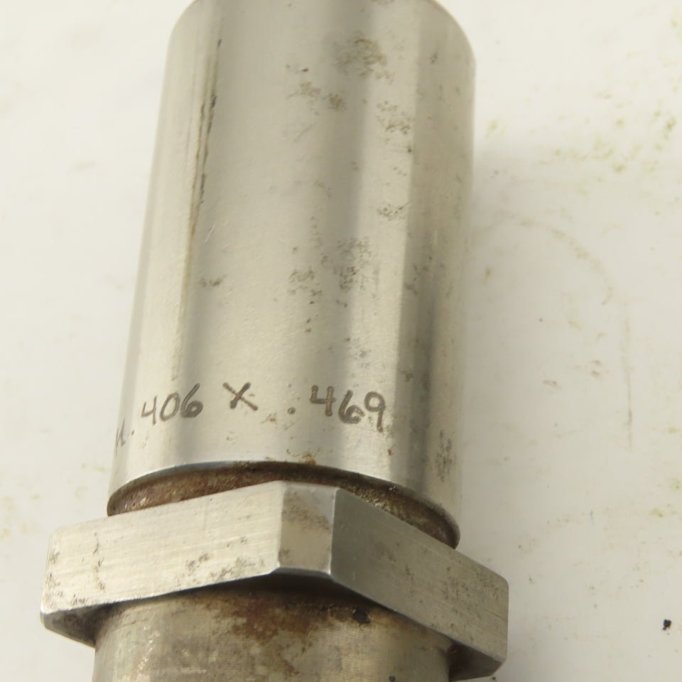 .406 x .469 Oval Hole Punch CNC Turret For 1.0625 Holder Lot Of 2
