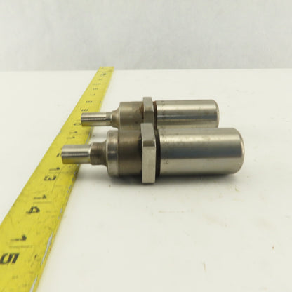 .406 x .469 Oval Hole Punch CNC Turret For 1.0625 Holder Lot Of 2