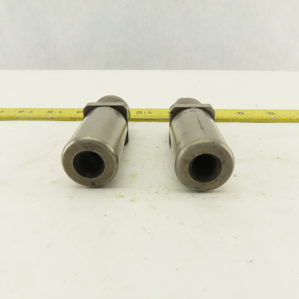 .406 x .469 Oval Hole Punch CNC Turret For 1.0625 Holder Lot Of 2
