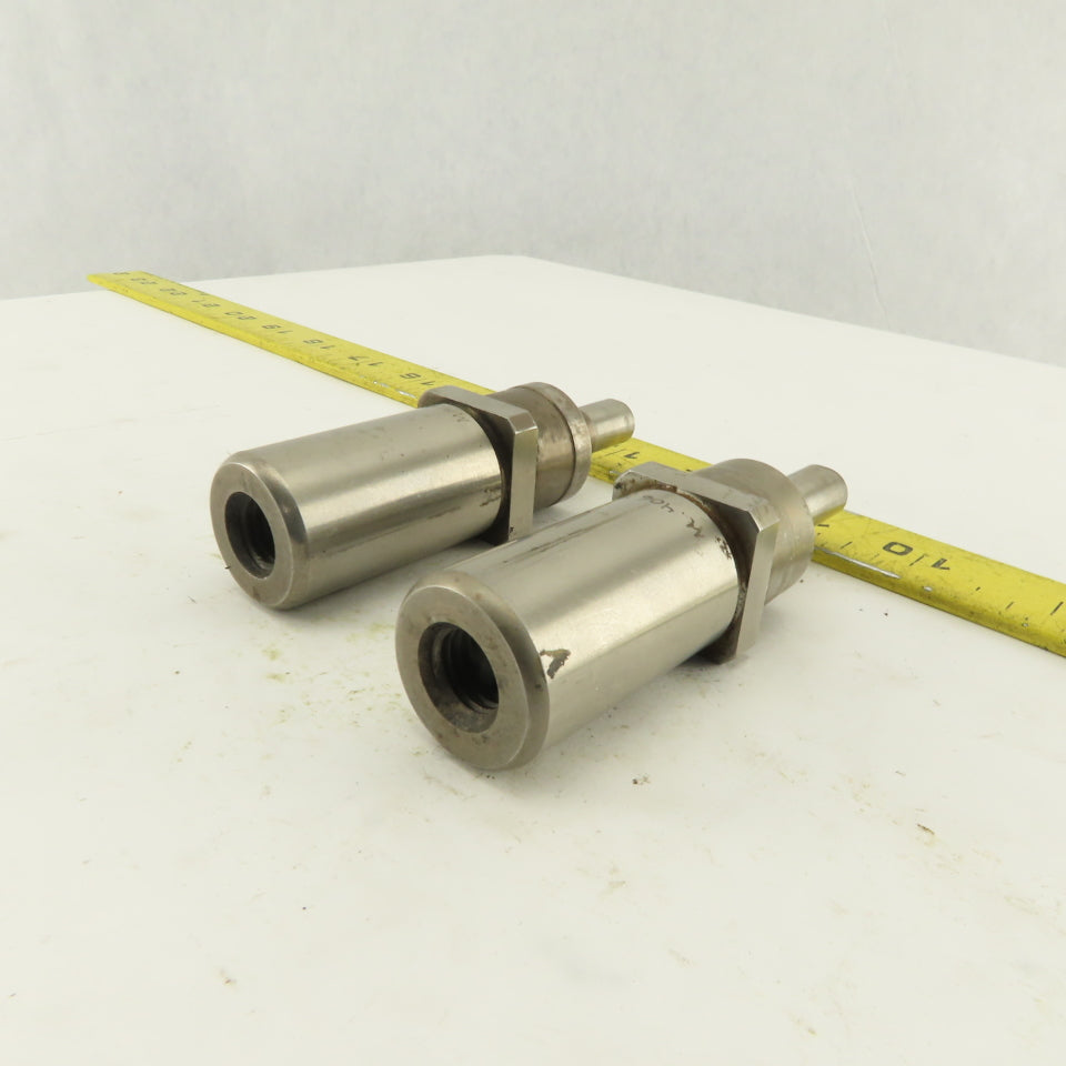 .406 x .469 Oval Hole Punch CNC Turret For 1.0625 Holder Lot Of 2