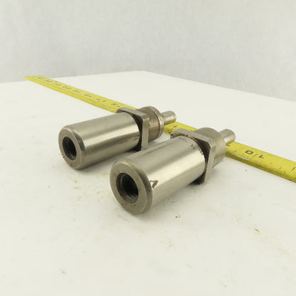 .406 x .469 Oval Hole Punch CNC Turret For 1.0625 Holder Lot Of 2