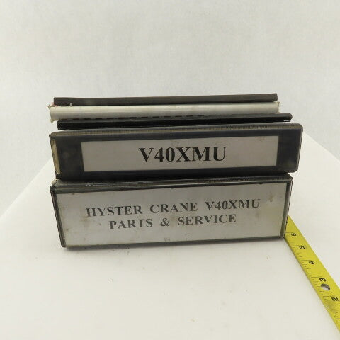 Hyster V40XMU Very Narrow Aisle Man Up Turret Forklift Service Manuals