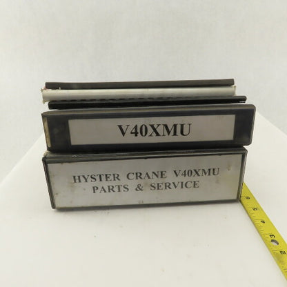 Hyster V40XMU Very Narrow Aisle Man Up Turret Forklift Service Manuals