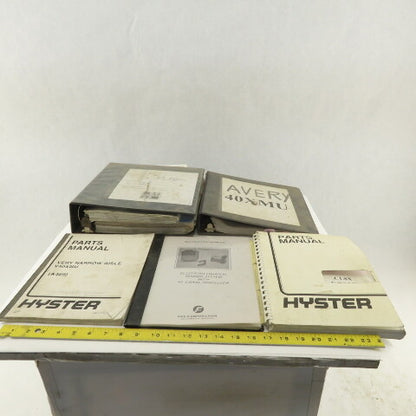 Hyster V40XMU Very Narrow Aisle Man Up Turret Forklift Service Manuals