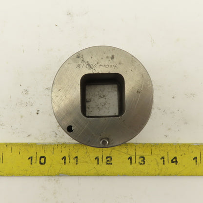 1.000 +.014 Square Hole Die CNC Turret Heavy Duty For 2.750 Holder