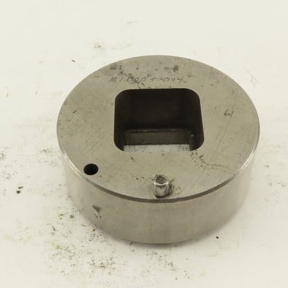 1.000 +.014 Square Hole Die CNC Turret Heavy Duty For 2.750 Holder