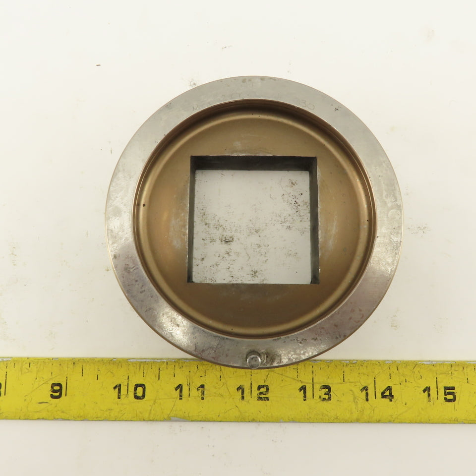 2.000 +.030 Square Hole Die CNC Turret Heavy Duty For 4.500 Holder