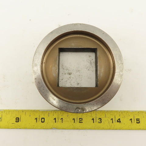 2.000 +.030 Square Hole Die CNC Turret Heavy Duty For 4.500 Holder