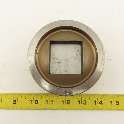 2.000 +.030 Square Hole Die CNC Turret Heavy Duty For 4.500 Holder