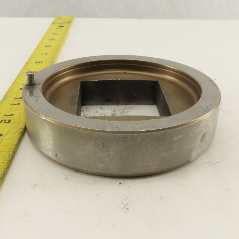2.000 +.030 Square Hole Die CNC Turret Heavy Duty For 4.500 Holder
