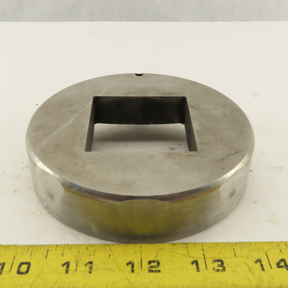2.000 +.030 Square Hole Die CNC Turret Heavy Duty For 4.500 Holder