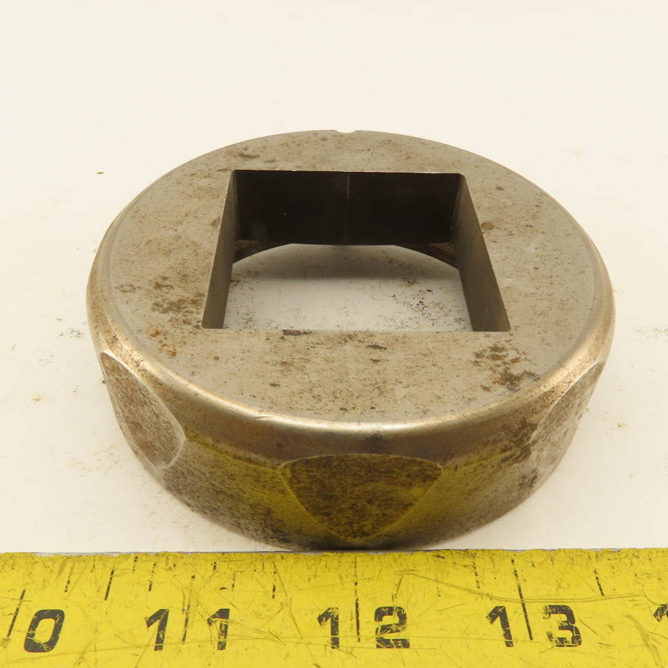 2.000 +.030 Square Hole Die CNC Turret Heavy Duty For 4.000 Holder