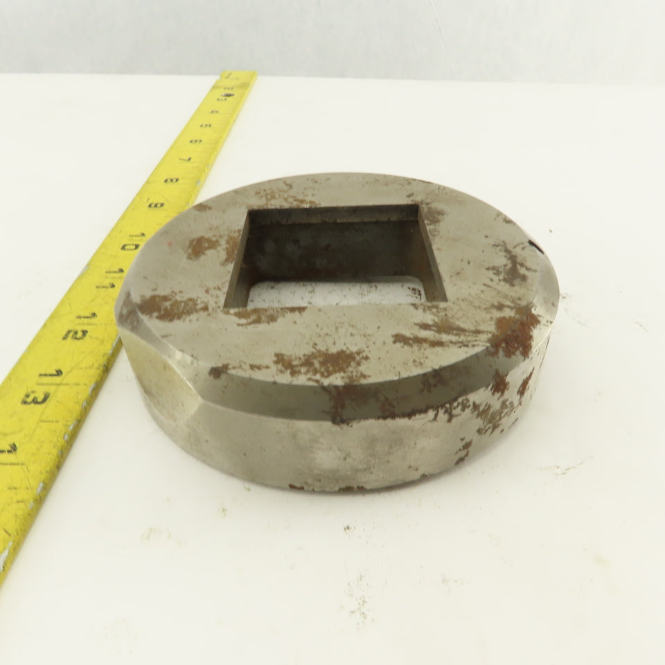 2.000 +.020 Square Hole Die CNC Turret Heavy Duty For 4.500 Holder