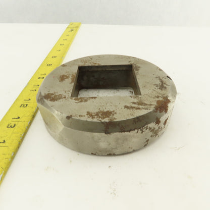 2.000 +.020 Square Hole Die CNC Turret Heavy Duty For 4.500 Holder