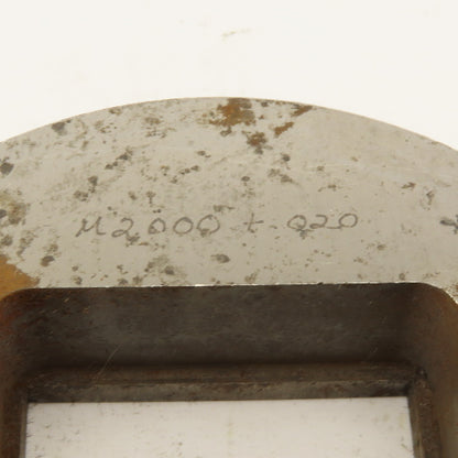 2.000 +.020 Square Hole Die CNC Turret Heavy Duty For 4.500 Holder