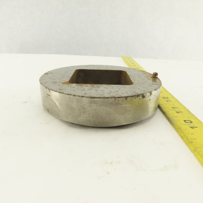 2.000 +.020 Square Hole Die CNC Turret Heavy Duty For 4.500 Holder