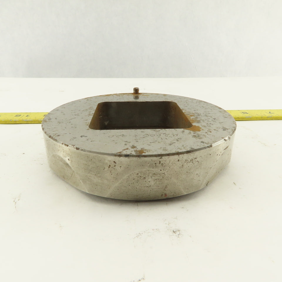 2.000 +.020 Square Hole Die CNC Turret Heavy Duty For 4.500 Holder