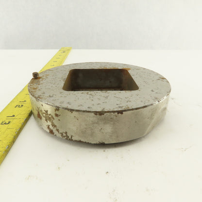 2.000 +.020 Square Hole Die CNC Turret Heavy Duty For 4.500 Holder