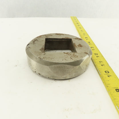 2.000 +.020 Square Hole Die CNC Turret Heavy Duty For 4.500 Holder