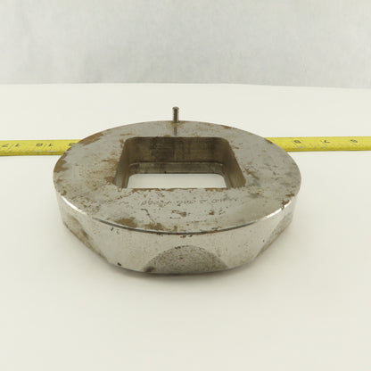 2.500 +.030 .250 Radius Rounded Square Hole Die CNC Turret For 5.250 Holder