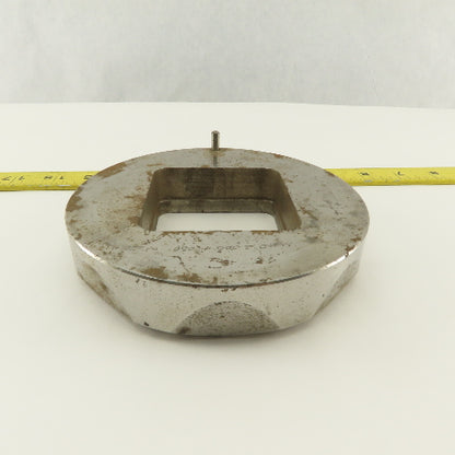 2.500 +.030 .250 Radius Rounded Square Hole Die CNC Turret For 5.250 Holder