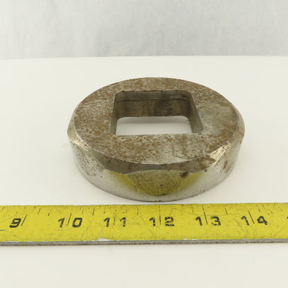 2.500 +.030 .250 Radius Rounded Square Hole Die CNC Turret For 5.250 Holder
