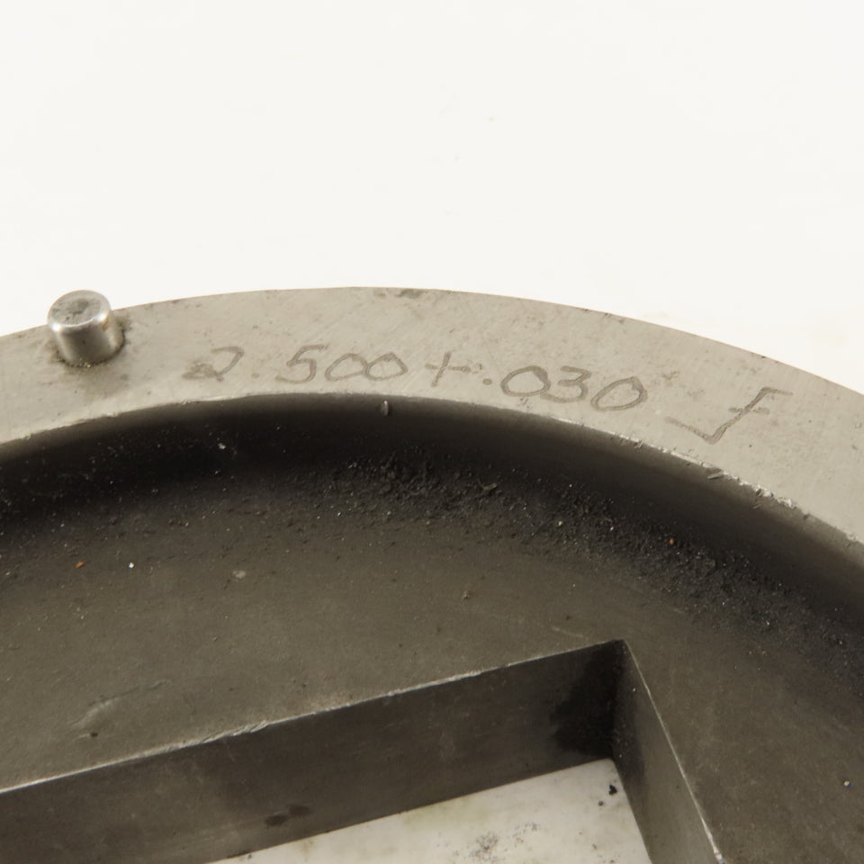 2.500 +.030 Square Hole Die CNC Turret For 5.250 Holder