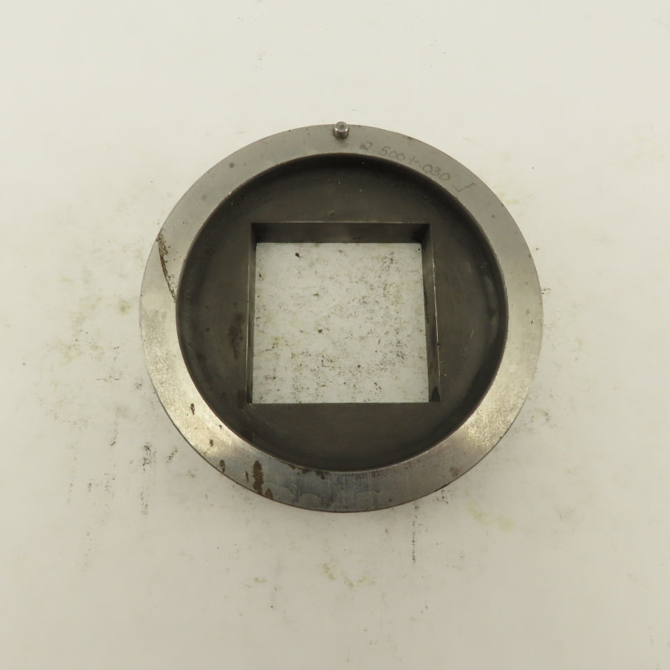 2.500 +.030 Square Hole Die CNC Turret For 5.250 Holder