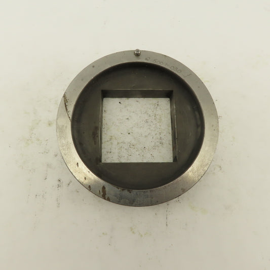 2.500 +.030 Square Hole Die CNC Turret For 5.250 Holder