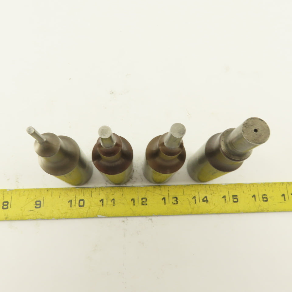 .275, .563, .297, Round Hole CNC Turret Punch For 1.0625 Holder Misc. Lot Of 4