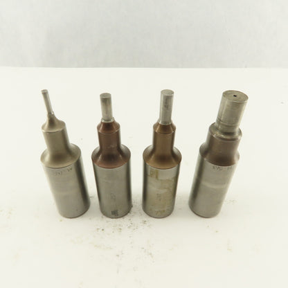 .275, .563, .297, Round Hole CNC Turret Punch For 1.0625 Holder Misc. Lot Of 4