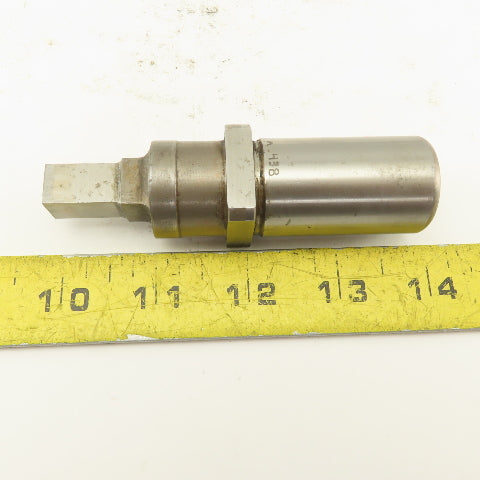 .438 Square Hole Punch CNC Turret For 1.0625 Holder