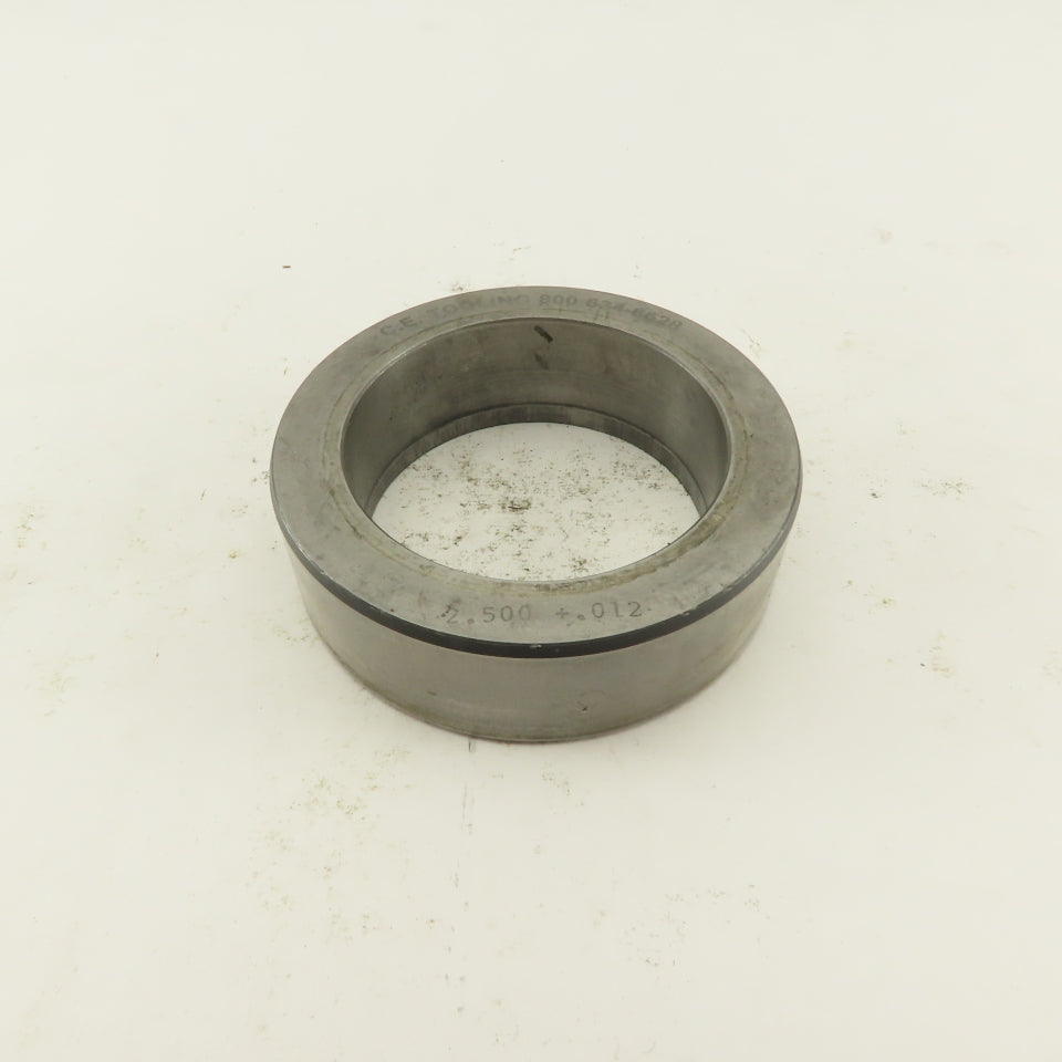 CE Tooling 2.500 + .012 Round Hole Die CNC Turret For 3.500 Holder
