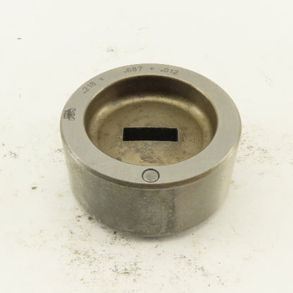 Mate .218 X .687 +.012 Rectangle Hole Die CNC Turret For 2.250 Holder