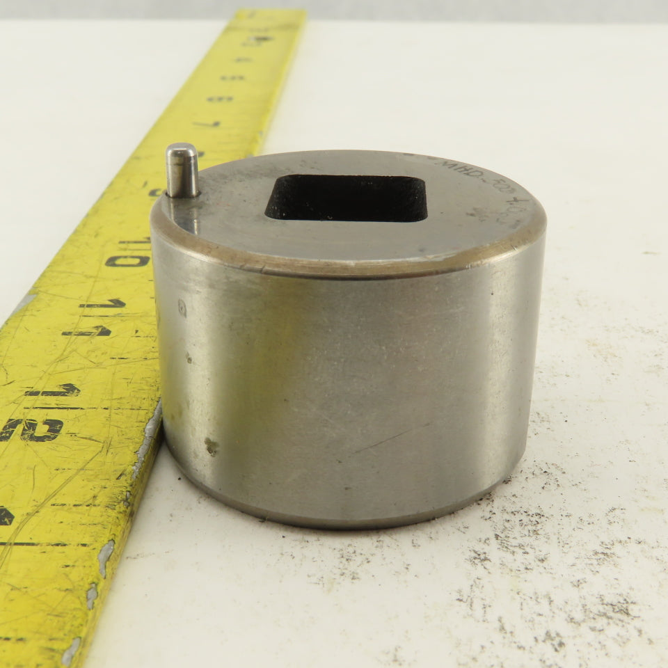 .500  +.060 Rounded Square Hole Die CNC Turret For 1.5625 Holder