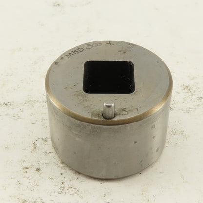 .500  +.060 Rounded Square Hole Die CNC Turret For 1.5625 Holder