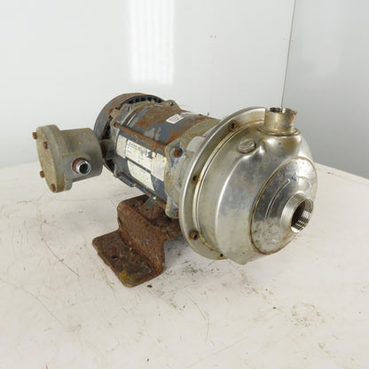 Goulds 1ST1E7D4 1Hp 2875RPM 190/380V 50Hz 3Ph 170GPM Haz Loc Centrifugal Pump