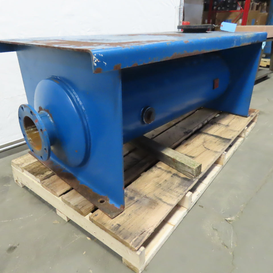 Stoddard D13H-6 6" Flange Mount Horizontal Vacuum System Chamber Silencer